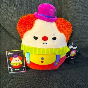 New! Squishmallows Select Series Bimbi The Clown 8”